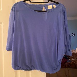 Chico's Blue Blouse